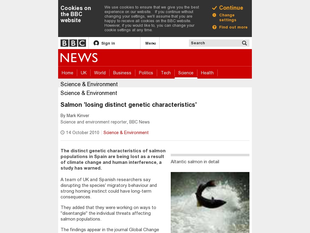 Random link to http://www.bbc.co.uk/news/science-environment-11525087