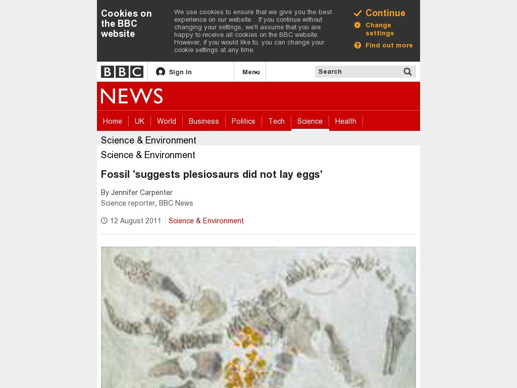 Random link to http://www.bbc.co.uk/news/science-environment-14447187