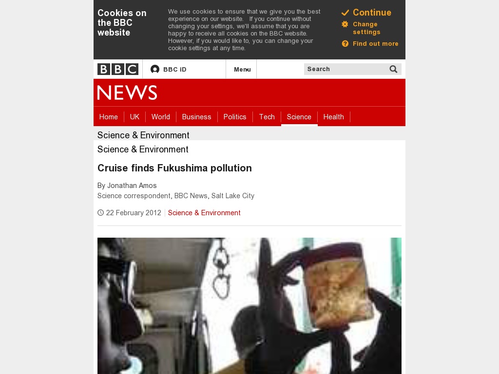 Random link to http://www.bbc.co.uk/news/science-environment-17124909