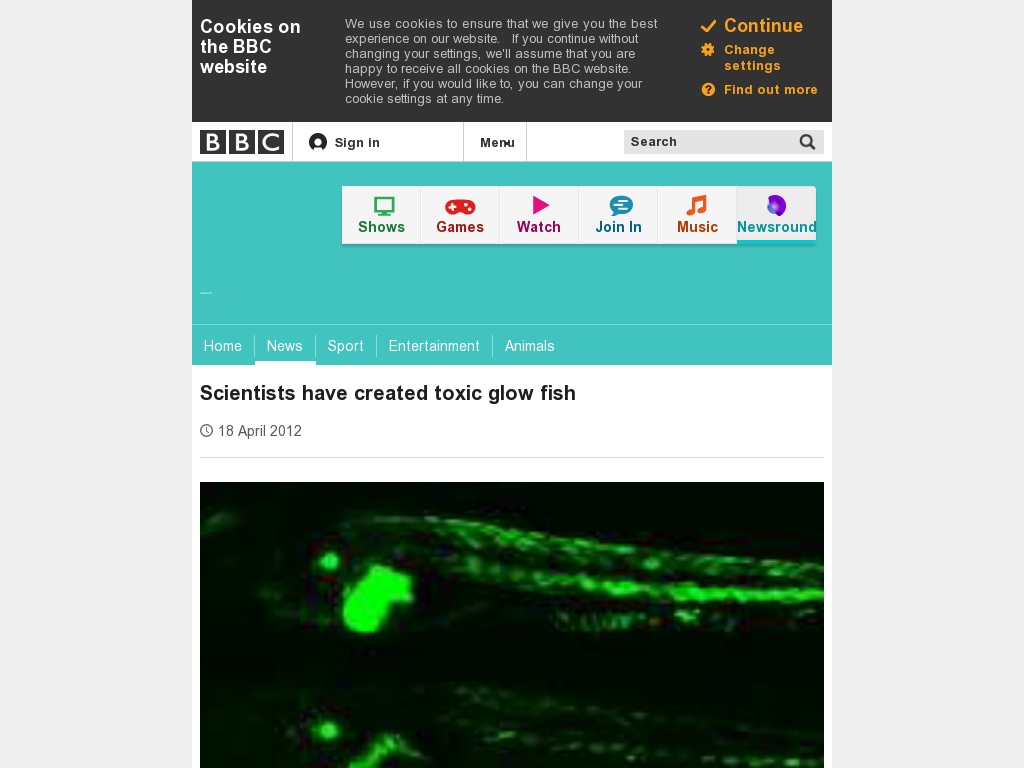 Random link to http://www.bbc.co.uk/newsround/17753702