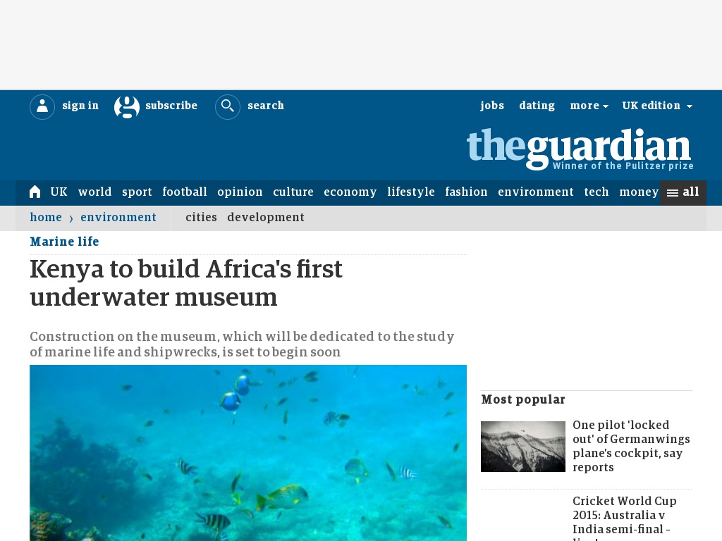Random link to http://www.guardian.co.uk/environment/2012/may/28/kenya-africa-underwater-museum