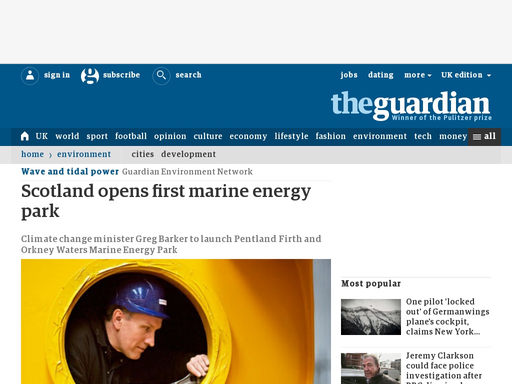 Random link to http://www.guardian.co.uk/environment/2012/jul/30/scotland-first-marine-energy-park