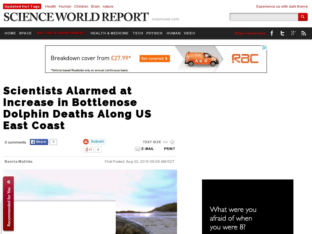 Random link to http://www.scienceworldreport.com/articles/8570/20130802/scientists-alarmed-increase-bottlenose-dolphin-deaths-along-east-coast.htm