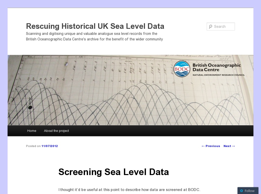 Random link to http://historicsealevel.wordpress.com/2012/07/11/screening-sea-level-data/