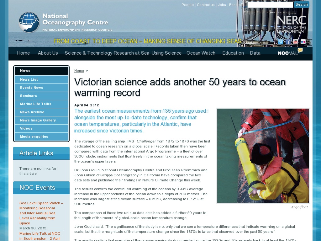 Random link to http://noc.ac.uk/news/victorian-science-adds-another-50-years-ocean-warming-record