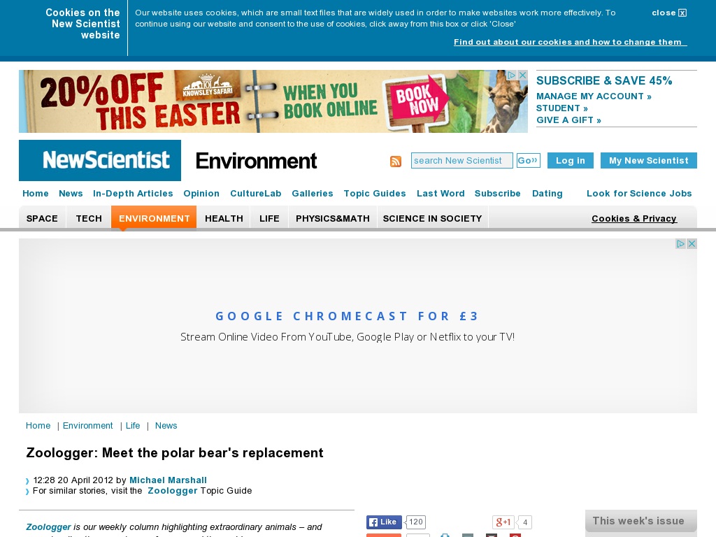 Random link to http://www.newscientist.com/article/dn21722-zoologger-meet-the-polar-bears-replacement.html