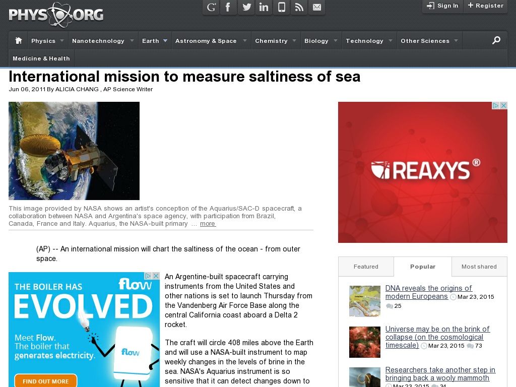 Random link to http://www.physorg.com/news/2011-06-international-mission-saltiness-sea.html