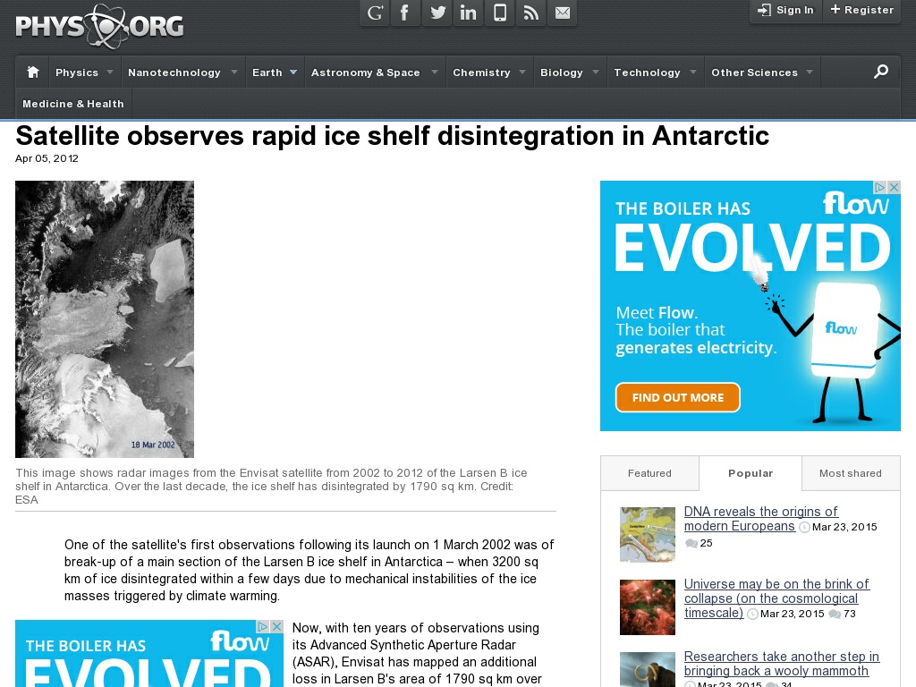 Random link to http://phys.org/news/2012-04-satellite-rapid-ice-shelf-disintegration.html