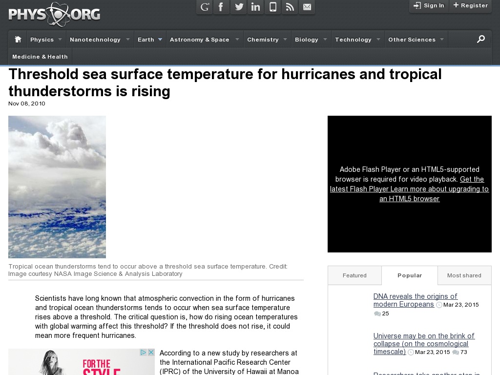 Random link to http://www.physorg.com/news/2010-11-threshold-sea-surface-temperature-hurricanes.html