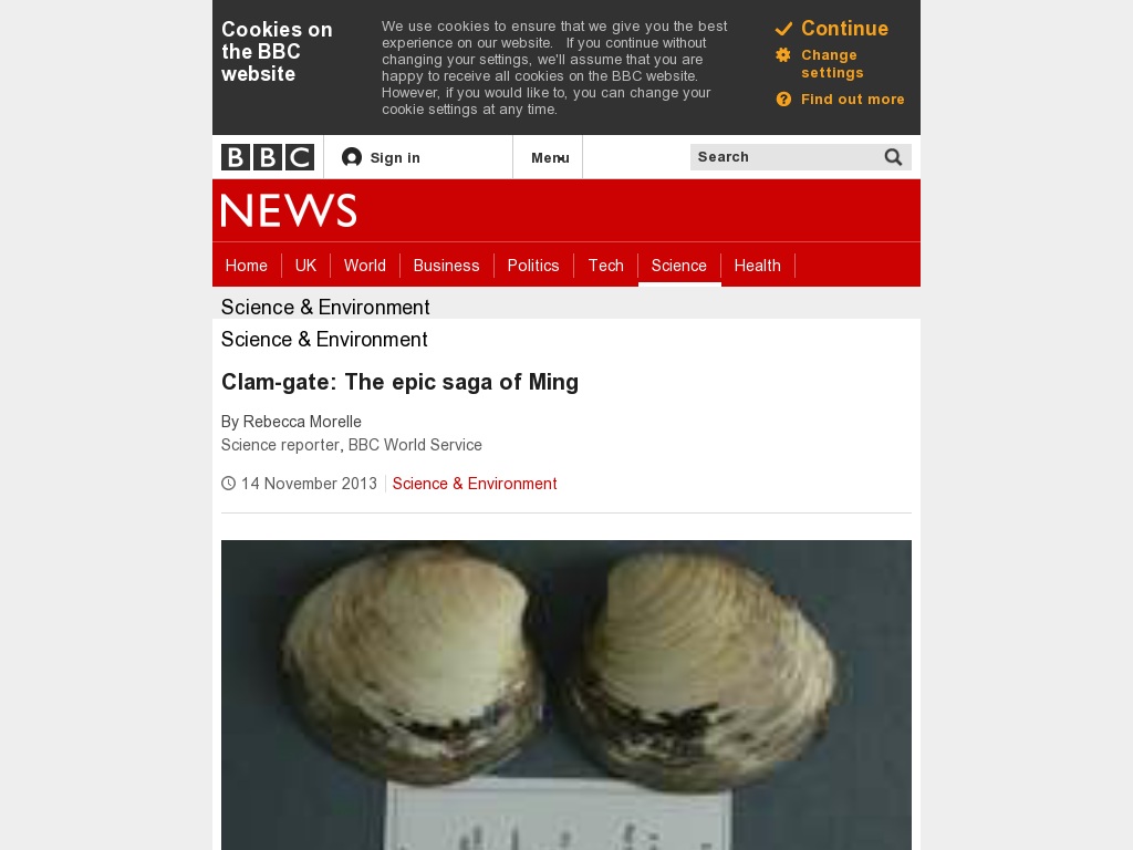 Random link to http://www.bbc.co.uk/news/science-environment-24946983