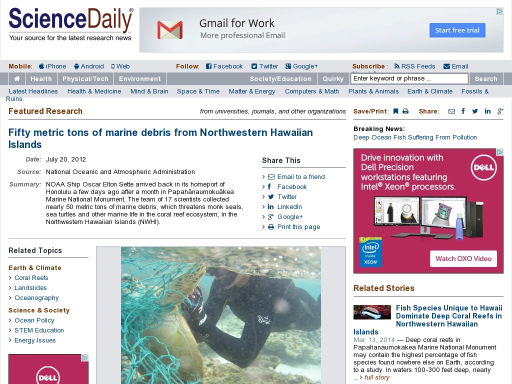 Random link to http://www.sciencedaily.com/releases/2012/07/120720200730.htm