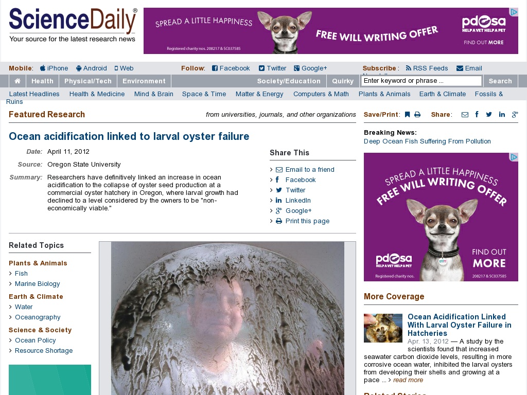 Random link to http://www.sciencedaily.com/releases/2012/04/120411132219.htm