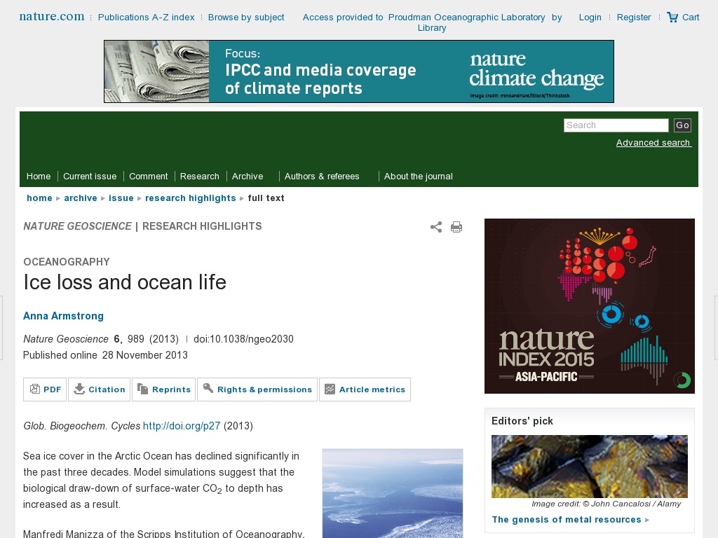 Random link to http://dx.doi.org/10.1038/ngeo2030