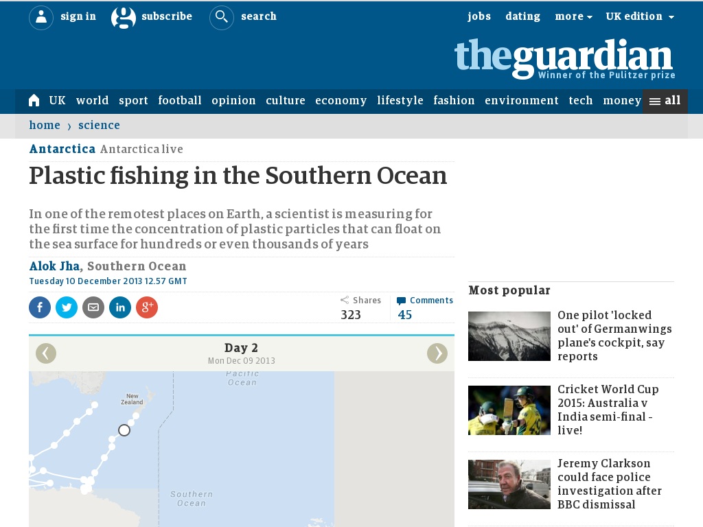 Random link to http://www.theguardian.com/science/antarctica-live/2013/dec/10/antarctica-live-fishing-plastic-southern-ocean