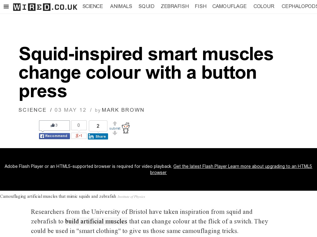 Random link to http://www.wired.co.uk/news/archive/2012-05/03/squid-and-fish-camouflage